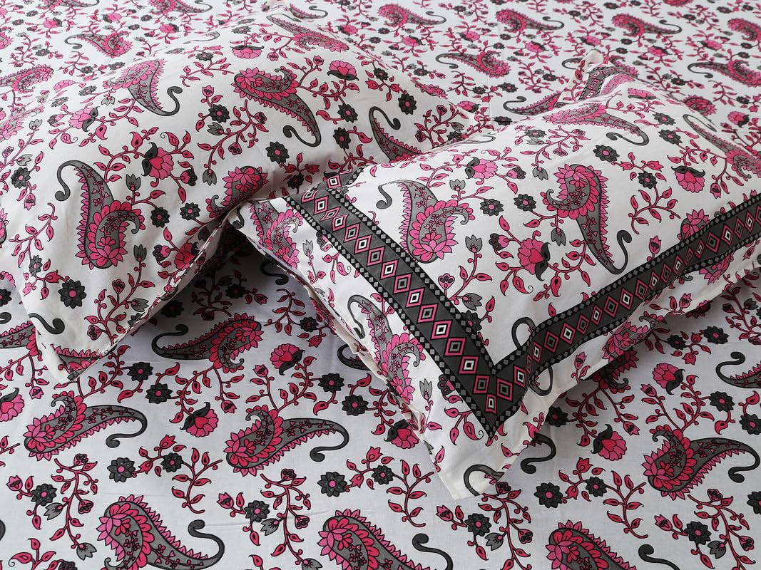 DESERT BOTANICAL BLISS: LUXURIOUS ORGANIC COTTON CARDINAL RED BEDSHEETS INSPIRED BY NATURE’S SERENITY
