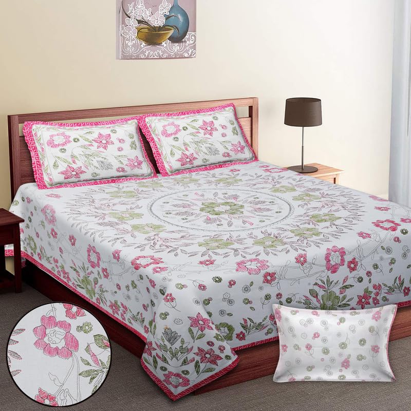 ANTIQUE FLUORESCENT FUCHSIA AND HENNA FOREST BOTANICAL FLOWER ORGANIC PREMINUM COTTON HAND STITCHED EMBROIDERY MOTIFS BLOCK PATTERN BADSHEET COLLECTIONS.