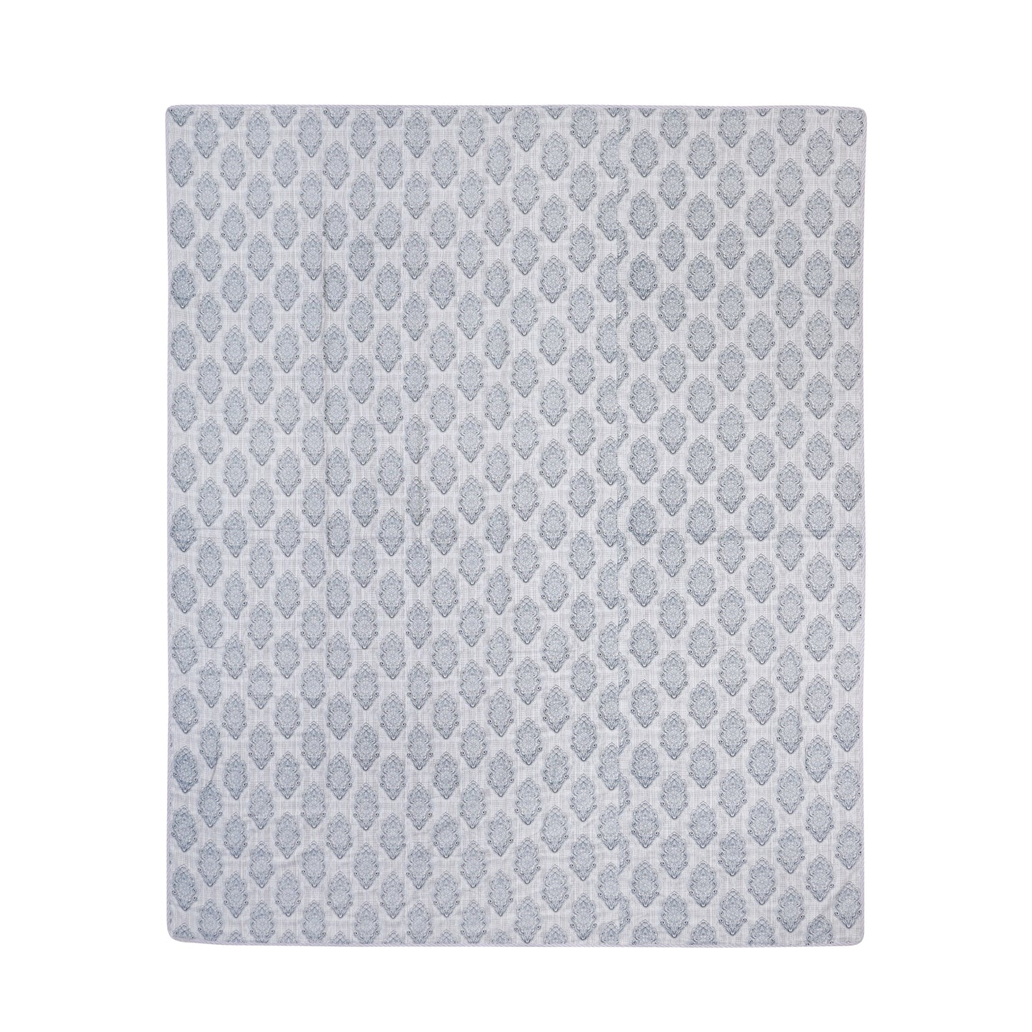 PREMIUM ORGANIC COTTON REVERSIBLE DOHAR - THREE-LAYERED SANGANERI AND GEOMETRIC PATTERN WITH PRISMATIC HUE AND INSULATING MICROFIBRE FOR ALL-WEATHER COMFORT