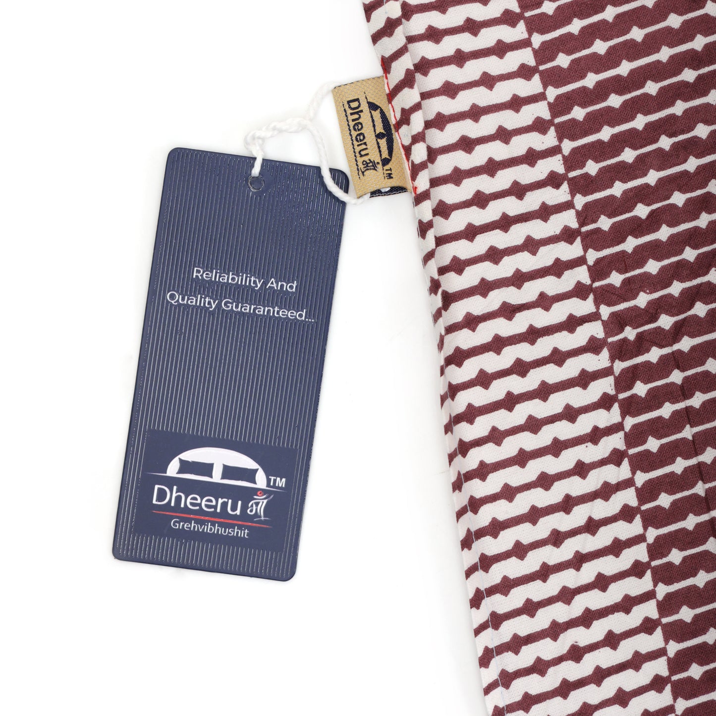 PREMINUM, AUTHENTIC TRIBAL WING CREATURE WITH ROYAL MAROON BELL BORDER BEDSHEET