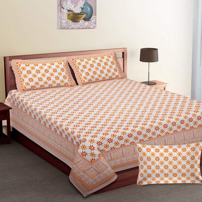 ANTIQUE SUNSET SUPERNOVA STAR PATTERN IN MATHEMATICAL ABSTRACT PREMIUM ORGANIC COTTON BEDSHEET COLLECTION.